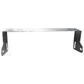 Twinpoint Twinpoint DX1C Workman - 8 in. Chrome 2 Hole Mounting Bracket for Cobra C148 & Export Radios DX1C